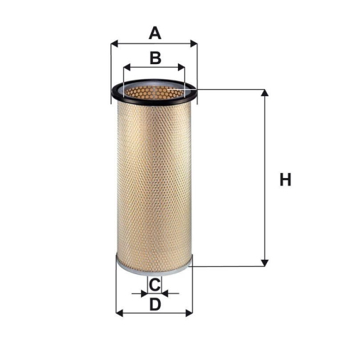 FILTRON Sekund&auml;rluftfilter AM 404/2W