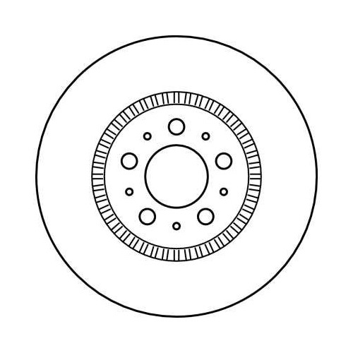 TRW Bremsscheibe DF4053S
