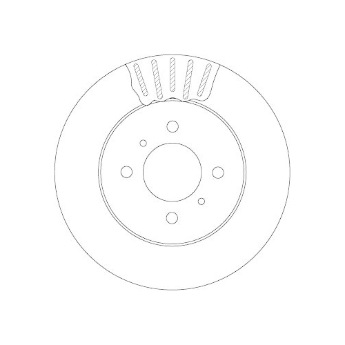 TRW Bremsscheibe DF4498