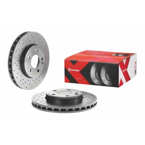 BREMBO Bremsscheibe XTRA LINE - Xtra 09.B344.4X