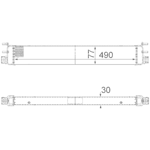 MAHLE Ölkühler, Motoröl BEHR *** PREMIUM LINE *** CLC 68 000P