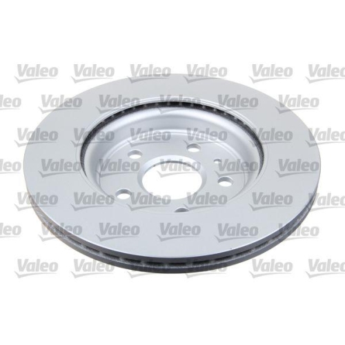 VALEO Bremsscheibe COATED 672588