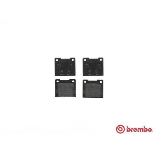 BREMBO Bremsbelagsatz, Scheibenbremse PRIME LINE P 86 001