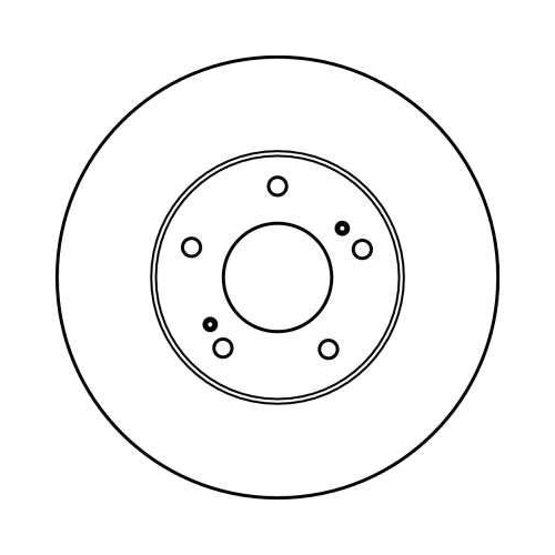 TRW Bremsscheibe DF2574