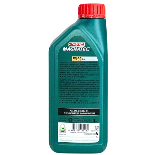 Motor&ouml;l Motoren&ouml;l Ford Castrol Magnatec 5W-30 A5 1 Liter Flasche f&uuml;r Ford 15F60E