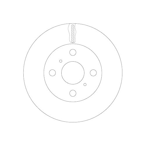 TRW Bremsscheibe DF7114