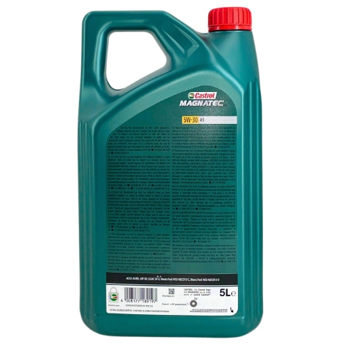 Motor&ouml;l Motoren&ouml;l Castrol Magnatec 5W-30 A5 f&uuml;r Ford - 5 Liter Kanister 15F60F
