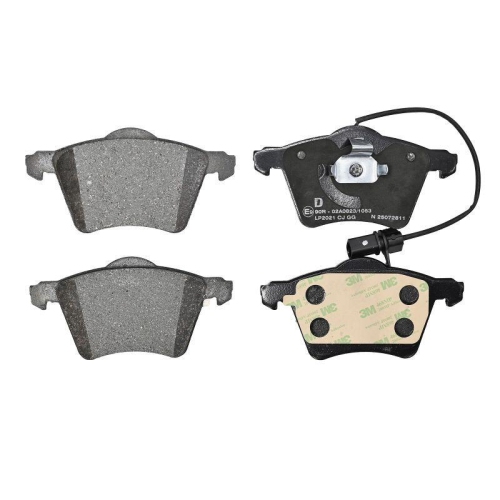 DELPHI Bremsbelagsatz, Scheibenbremse LP2021