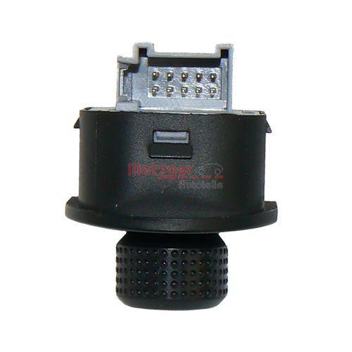 METZGER AUTOTEILE Schalter, Au&szlig;enspiegelverstellung 0916071