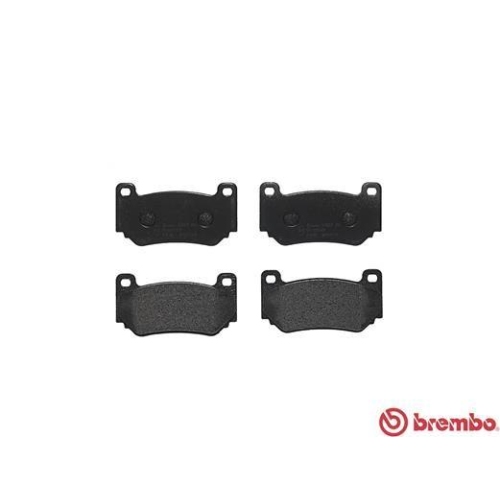 BREMBO Bremsbelagsatz, Scheibenbremse PRIME LINE P 52 018