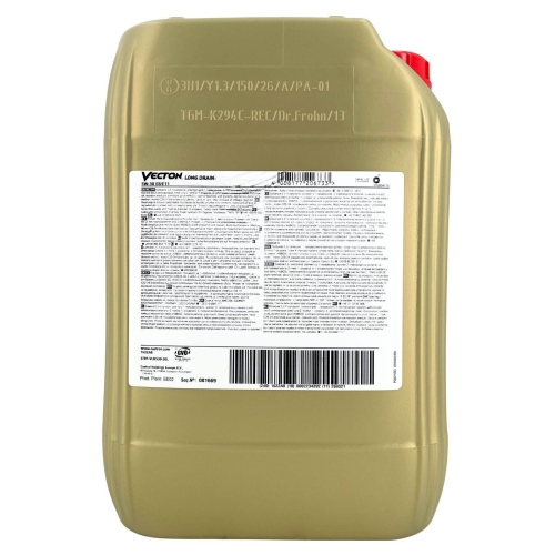 Motor&ouml;l Motoren&ouml;l Castrol Vecton Long Drain 5W-30 E8/E11 - 20 Liter 1622A0
