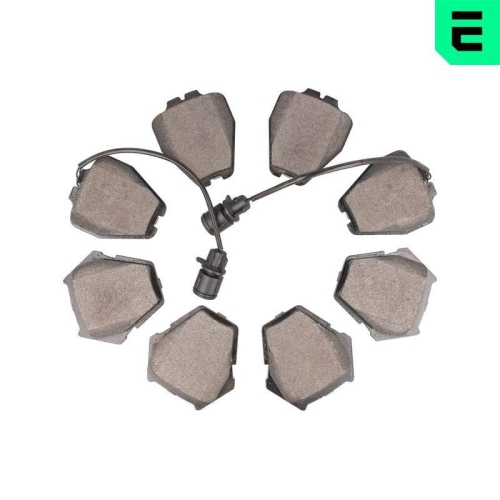 OPTIMAL Bremsbelagsatz, Scheibenbremse BP-10483