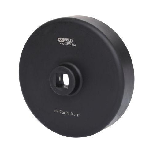 1 Zoll Achsmuttern-Schl&uuml;ssel, 6-kant, kurz, 170mm KS TOOLS 460.0315