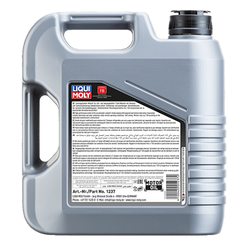 Motorbike 2T Basic Scooter Street LIQUI MOLY 1237 Motor&ouml;l Motor &Ouml;l Roller 4L
