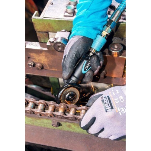 HAZET Mini Winkelschleifer Länge 129 mm 9033M-7