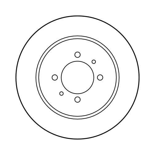 TRW Bremsscheibe DF4000