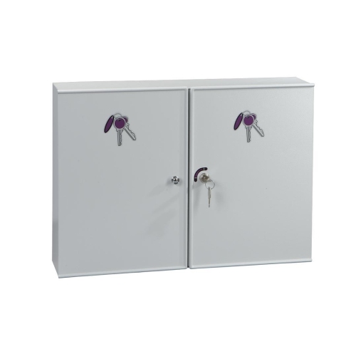 Sicherheits-Schl&uuml;sselschr&auml;nke, Wandmontage, Grau 250 x 170 x 50 mm 22 Schl&uuml;ssel