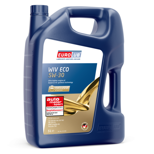 Motoröl Eurolub WIV ECO SAE 5W-30 5W30 VW 504.00 507.00 BMW MB Longlife 15 Liter