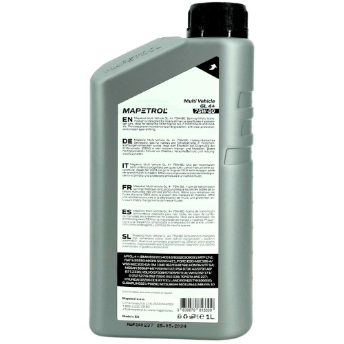 Getriebe&ouml;l Mapetrol Multi Vehicle GL 4+ 75W-80 1 Liter MAP0259