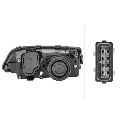 HELLA Hauptscheinwerfer 1AH 007 600-161