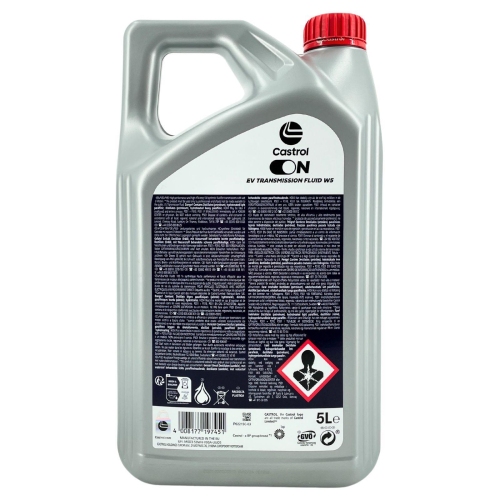 Getriebe&ouml;l Castrol ON EV Transmission Fluid W5 f&uuml;r E-Motoren 5 Liter 15FF87