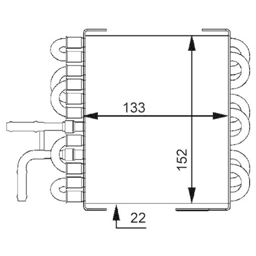 MAHLE Kraftstoffkühler BEHR *** PREMIUM LINE *** CK 8 000P