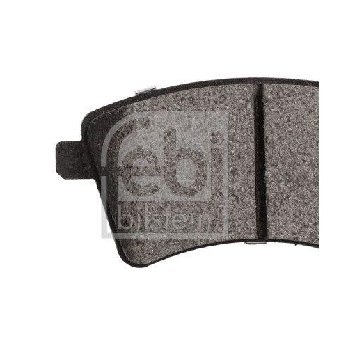 FEBI BILSTEIN Bremsbelagsatz, Scheibenbremse 116184