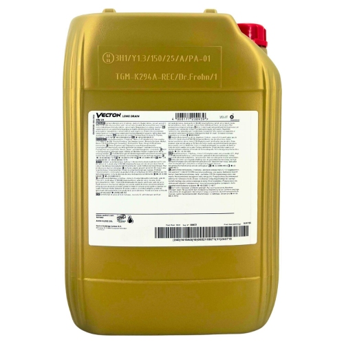 LKW-Motor&ouml;l CASTROL Vecton Long Drain 0W-20 MB 22971 DTFR 15C140 20 Liter 1619A9