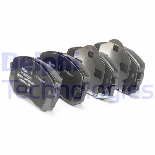 DELPHI Bremsbelagsatz, Scheibenbremse LP2050