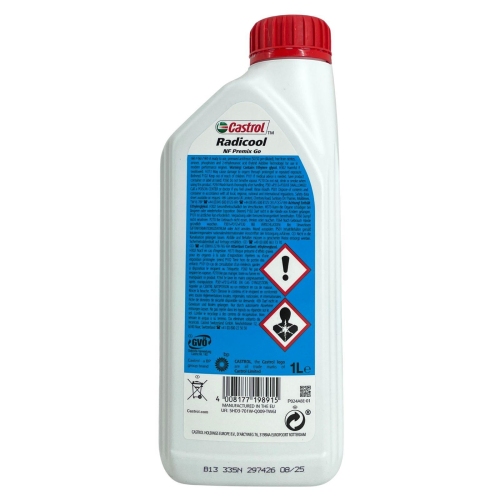 Castrol Radicool NF Premix Go K&uuml;hlerfrostschutz -37 C gebrauchsfertig 1 Liter