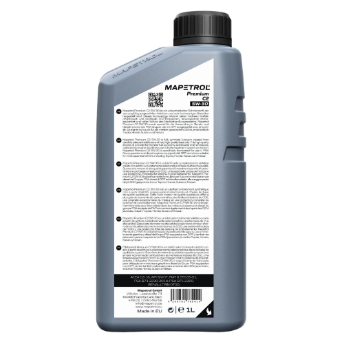 Motor&ouml;l Motoren&ouml;l Mapetrol Premium C2 5W-30 1 Liter MAP0028