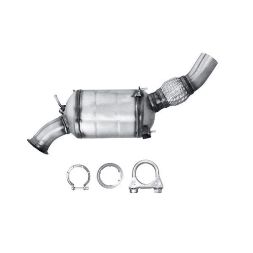 HELLA Ru&szlig;-/Partikelfilter, Abgasanlage Easy2Fit &ndash; PARTNERED with Faurecia 8LH 366 080-071