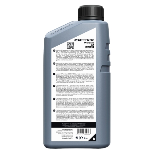 Motor&ouml;l Motoren&ouml;l Mapetrol Premium C3 5W-30 1 Liter MAP0025