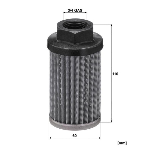 MANN-FILTER Filter, Arbeitshydraulik HD 7023