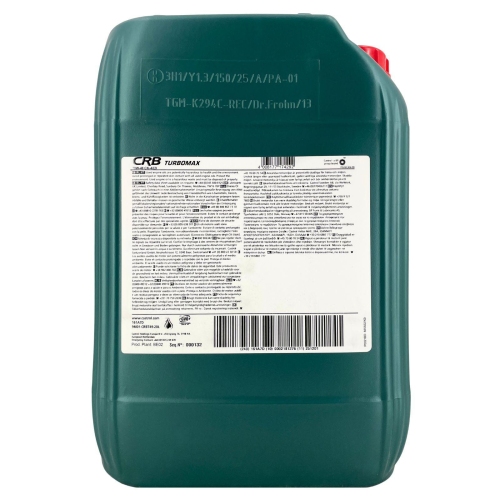 LKW-Motor&ouml;l Castrol CRB Turbomax 10W-40 CK-4/E9 CAT ACEA E11 DEUTZ MAN 20 Liter