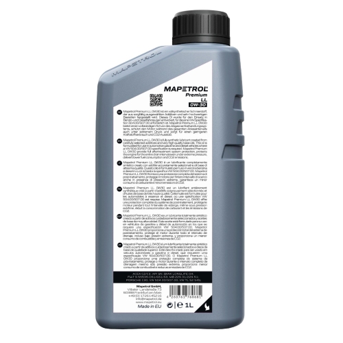 Motor&ouml;l Motoren&ouml;l Mapetrol Premium LL 0W-30 1 Liter MAP0095