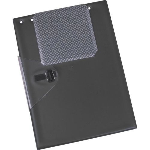 Auftragstasche Jumbo DIN A4, mit gro&szlig;er Dehnfalte seitlichem Verschlu&szlig;, Grau,