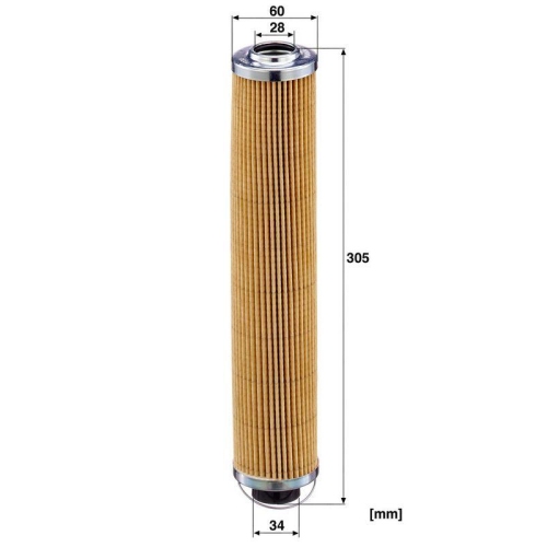 MANN-FILTER Filter, Arbeitshydraulik HD 7030
