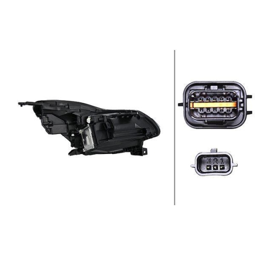 HELLA Hauptscheinwerfer 1EX 013 930-611