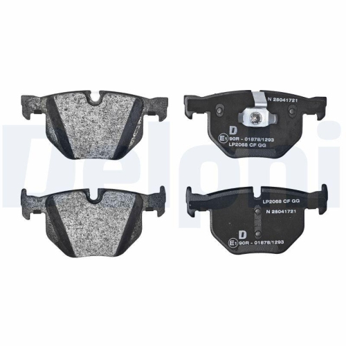 DELPHI Bremsbelagsatz, Scheibenbremse LP2068