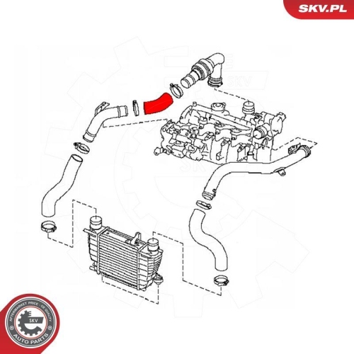 ESEN SKV Ladeluftschlauch 24SKV527