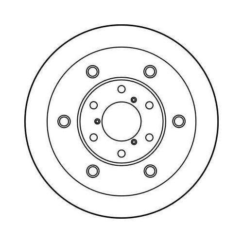 TRW Bremsscheibe TRW SINGLE DF1763S
