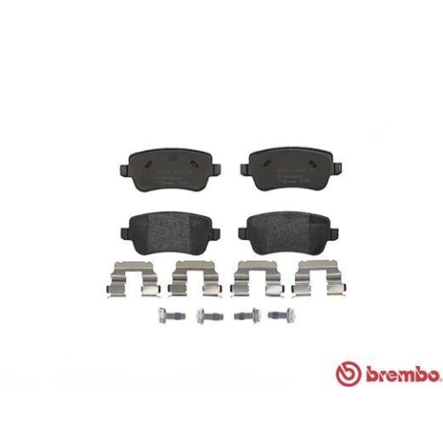 BREMBO Bremsbelagsatz, Scheibenbremse PRIME LINE P 23 101