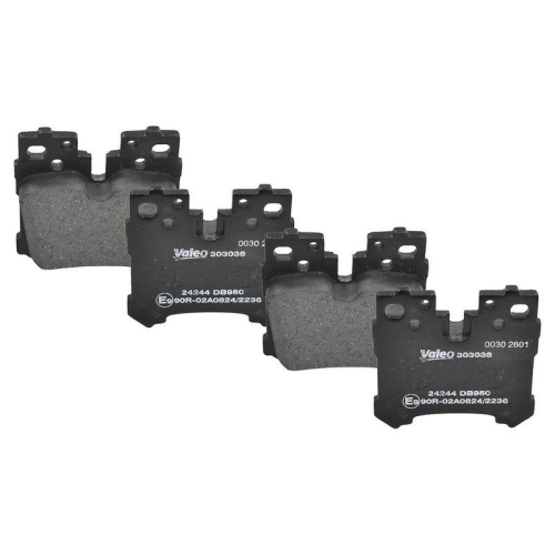 VALEO Bremsbelagsatz, Scheibenbremse ESSENTIAL 303038