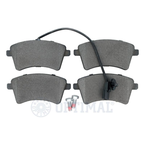 OPTIMAL Bremsbelagsatz, Scheibenbremse BP-12662