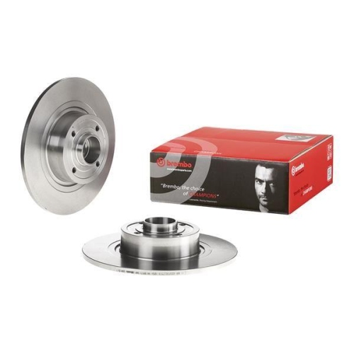 BREMBO Bremsscheibe PRIME LINE - With Bearing Kit 08.A135.17