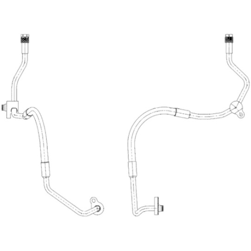 MAHLE Hochdruckleitung, Klimaanlage BEHR *** PREMIUM LINE *** AP 119 000P
