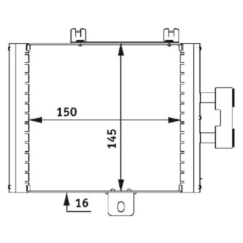 MAHLE Ölkühler, Motoröl BEHR *** PREMIUM LINE *** CLC 47 000P