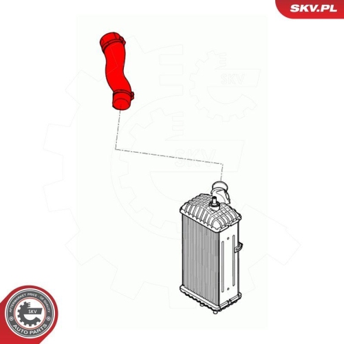 ESEN SKV Ladeluftschlauch 24SKV587