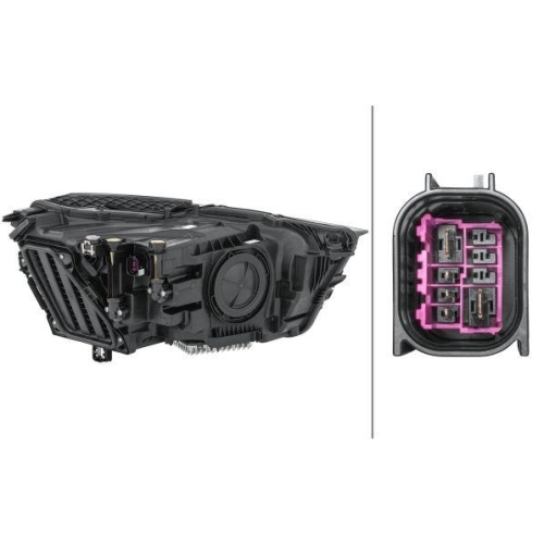 HELLA Hauptscheinwerfer 1LX 354 870-151